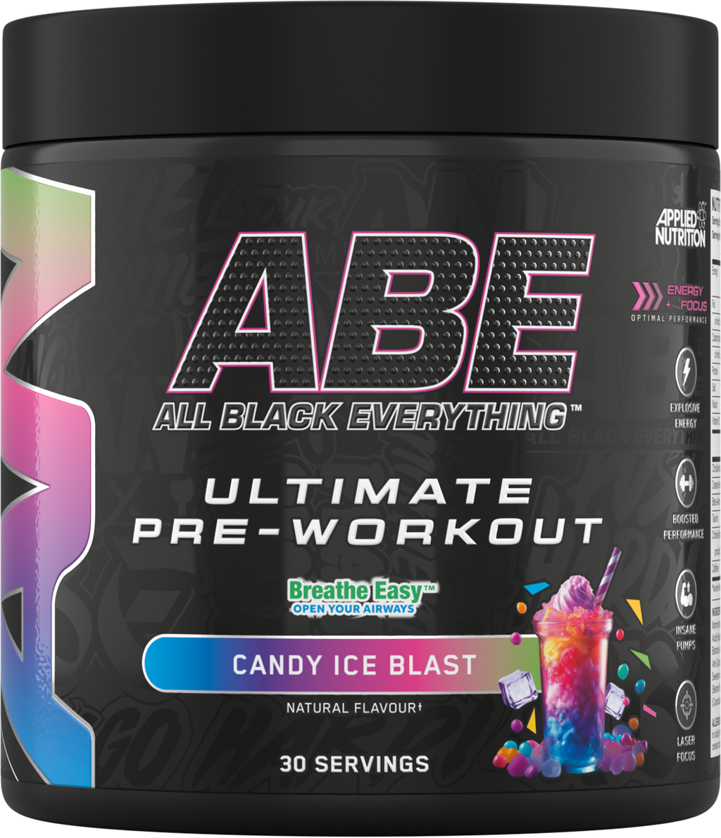 ABE PRE-WORKOUT ALL BLACK EVERYTHING
