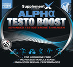 Alpha Testo Boost- Natural Testosterone & Performance Support (90 Capsules)