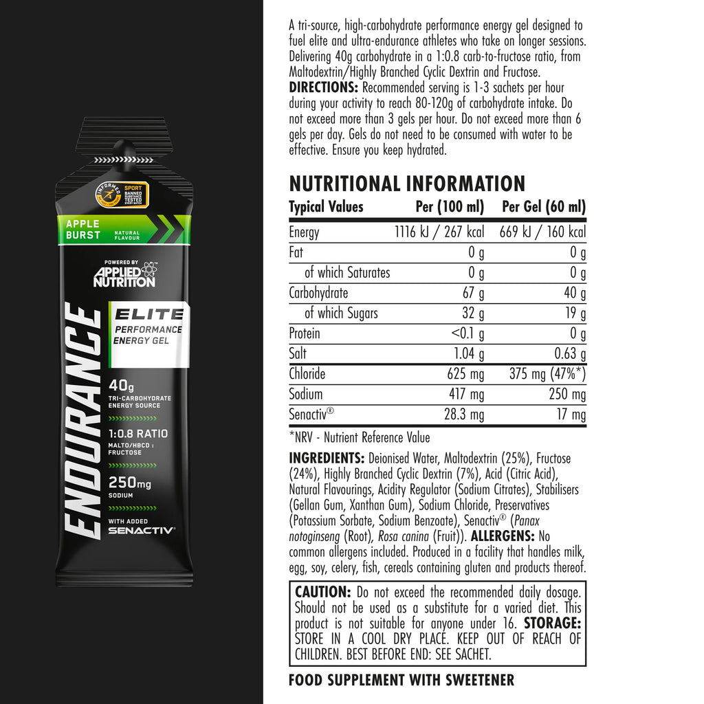 Endurance Elite Performance Energy Gel