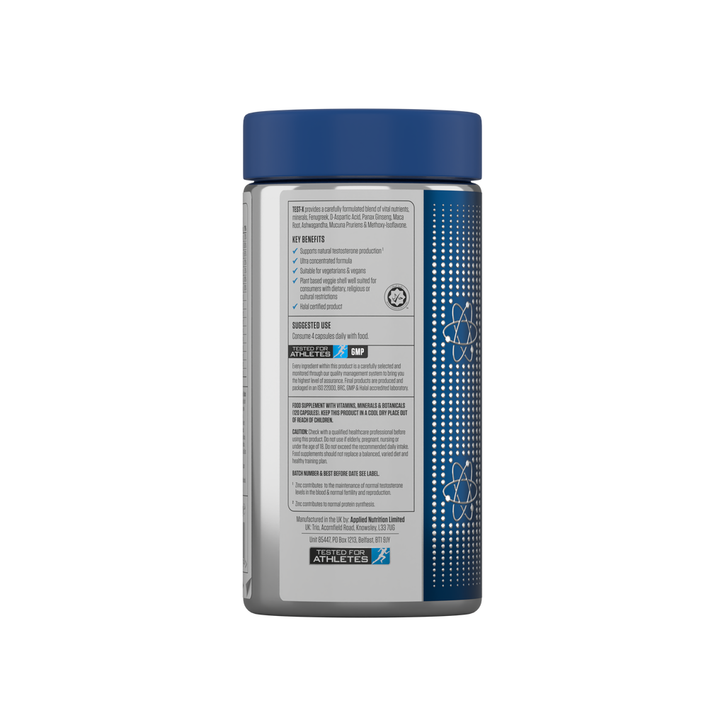 APPLIED NUTRITION TEST-X WITH FREE MILK THISTLE